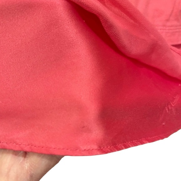 LOGO By Lori Goldstein 3/4 Sleeve Top With Chiffon Trim In Pink. Size 2X - Picture 5 of 11